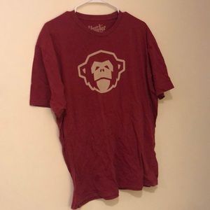 Howler Bros XL howler monkey red short sleeve t shirt